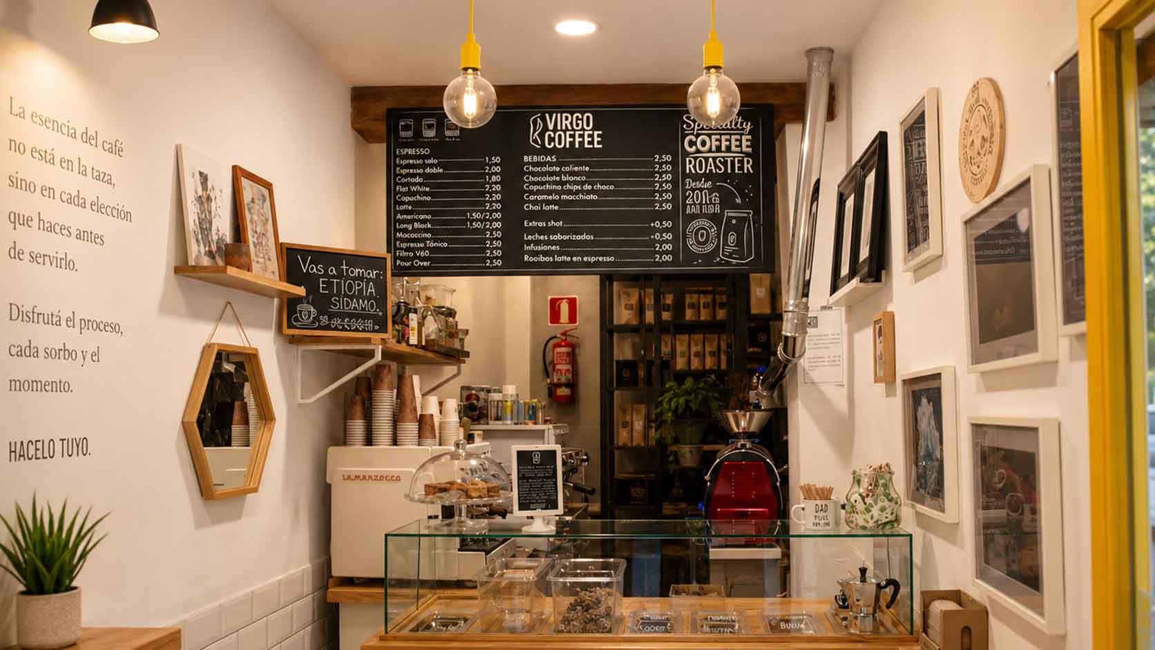 virgen coffee cafeteria especialidad sevilla