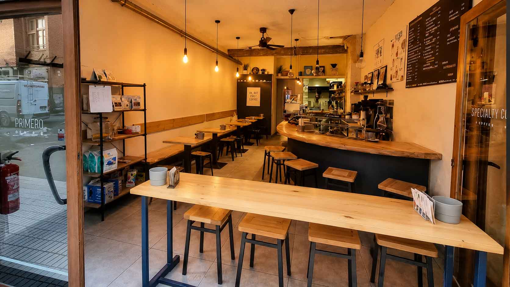 Primero Café, cafetería de especialidad en Gijón