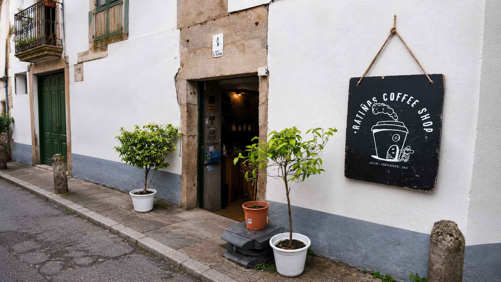 Ratiños Coffee Shop, cafetería de especialidad en Santiago de Compostela
