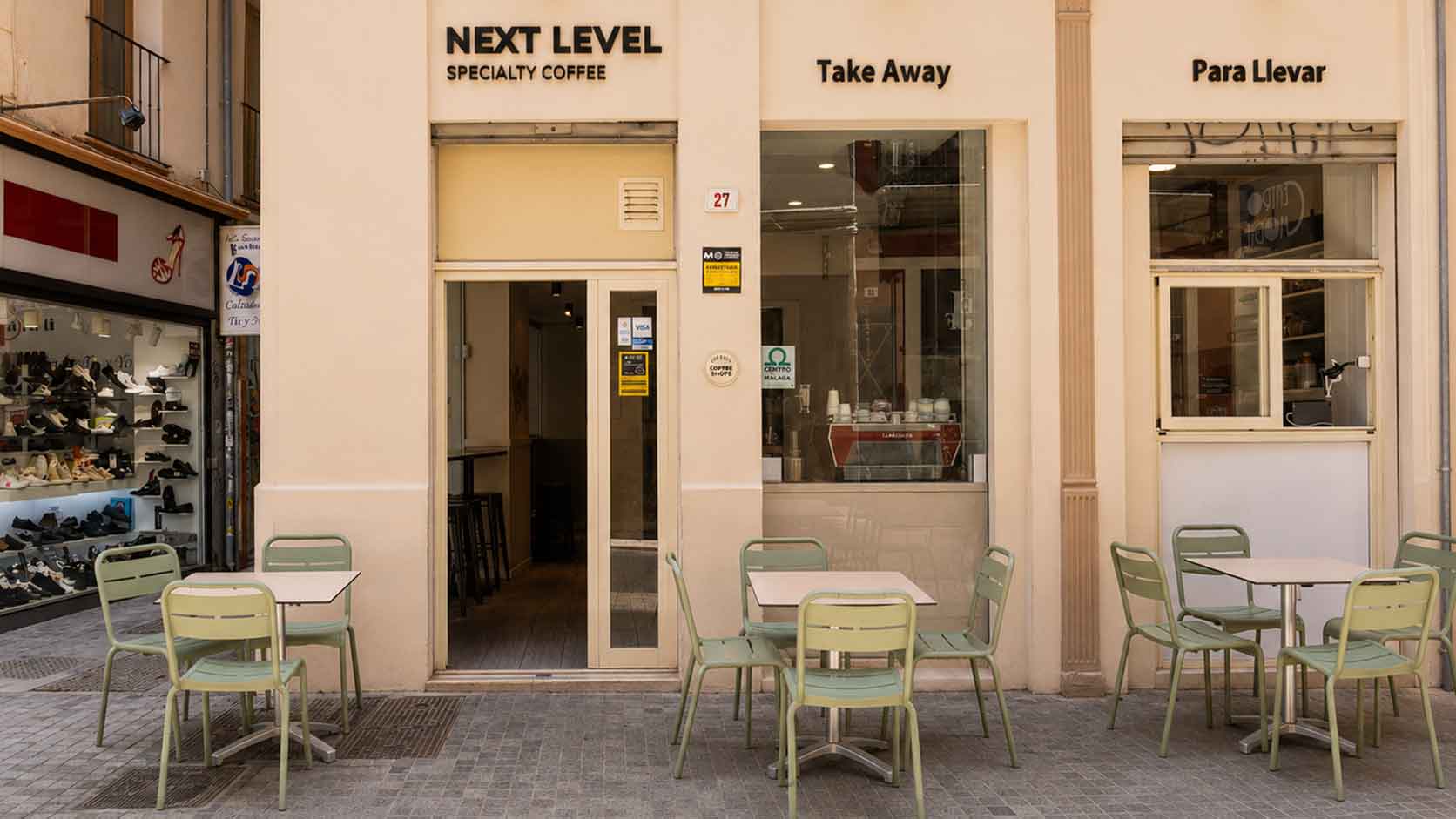 Next Level Specialty Coffee, cafetería para descubrir Café especialidad Málaga