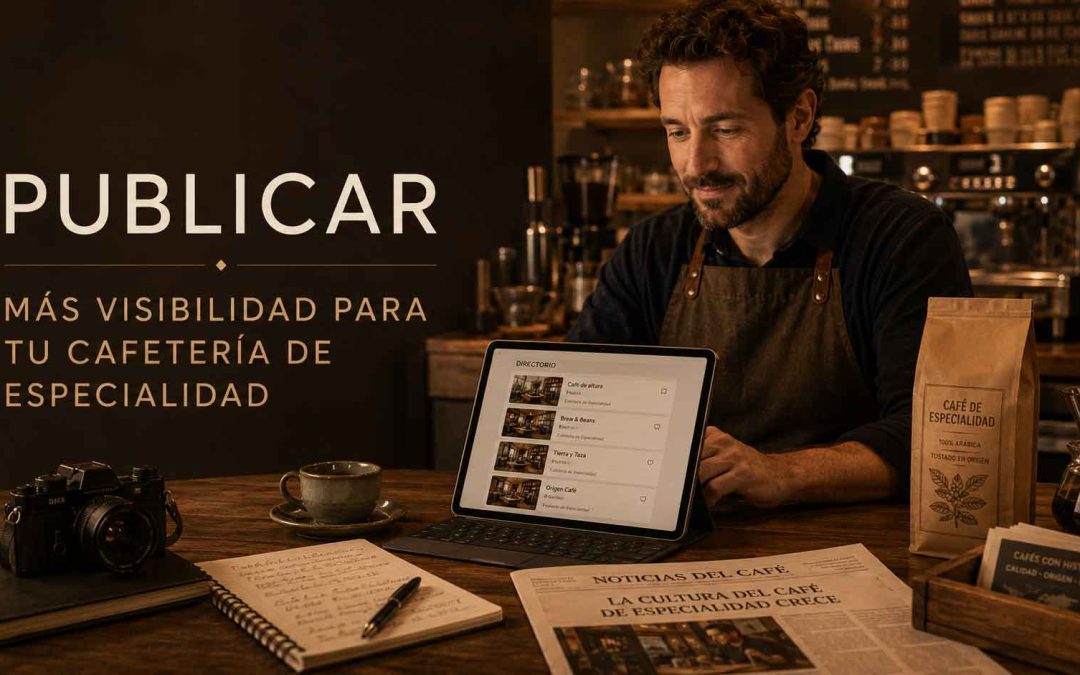 Publicar Cafetería de Especialidad