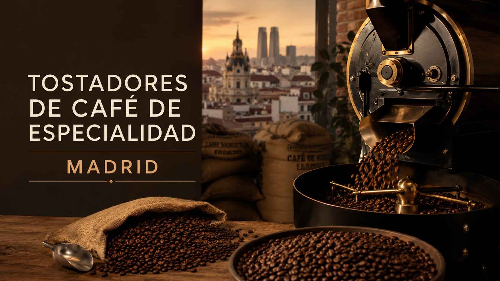 Tostadores de café de especialidad en Madrid